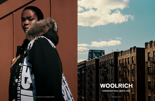 Woolrich Campaign Featuring Lauryn Hill